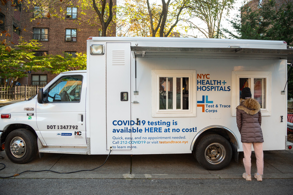 Image DDC, COVID-19 Specimen Collection Sites, New York, NY
