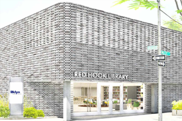 Image NYCEDC – Brooklyn Public Library, Red Hook Branch,