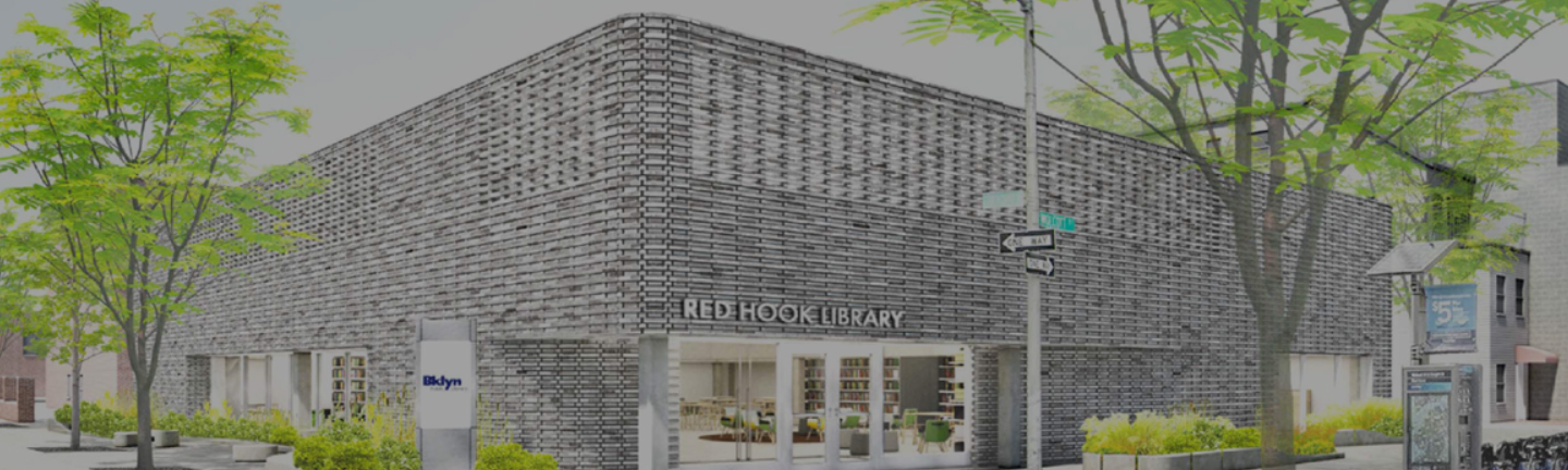 Banner NYCEDC - Brooklyn Public Library, Red Hook Branch,