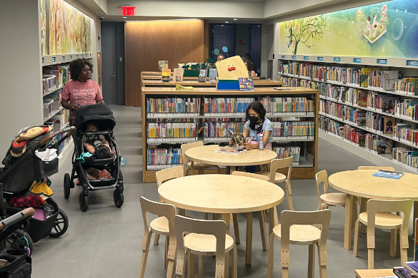 Image Brooklyn Public Library,Brower Park Branch Library